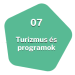 7.pont: Turizmus és programok