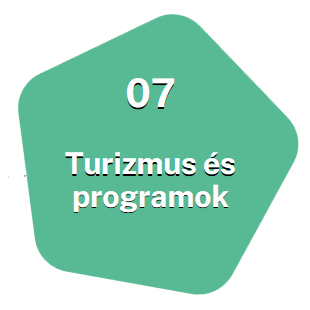 7.pont: Turizmus és programok